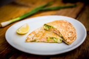 Salmon Quesadilla